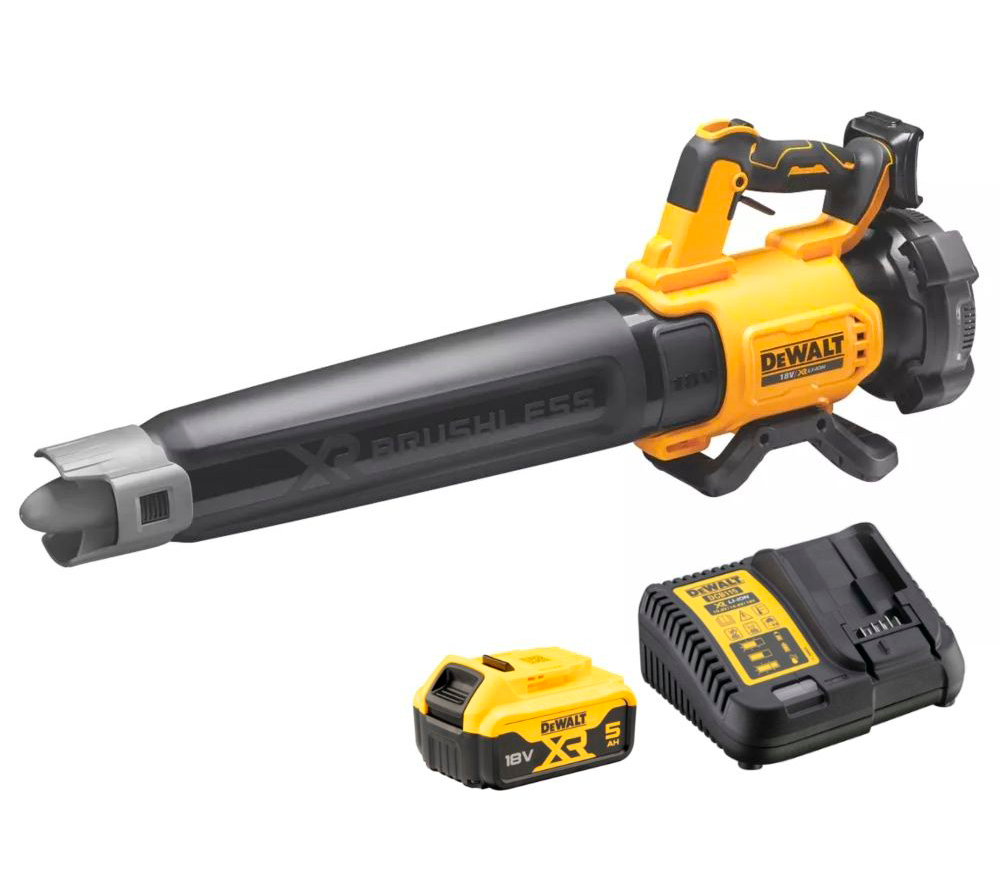 Воздуходувка аккумуляторная DEWALT DCMBL562P1-QW 12730л/мин 18В 5Ач photo