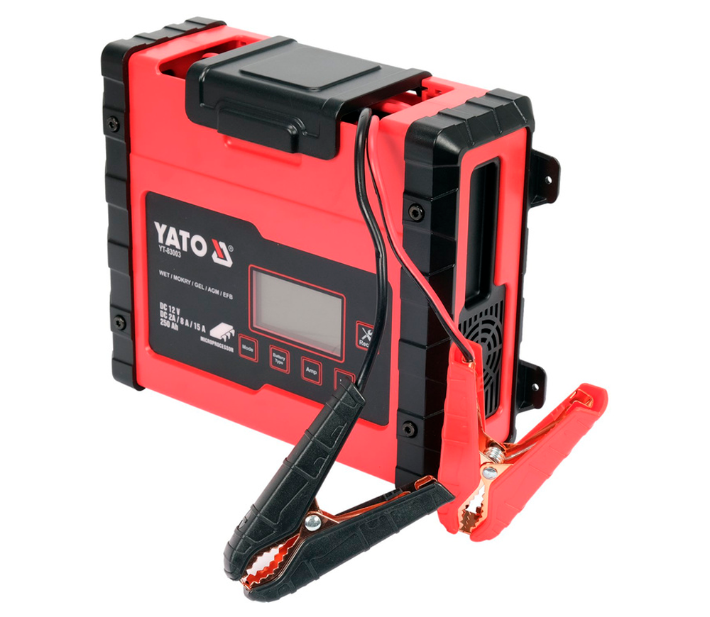 Зарядное устройство YATO YT83003 15A 12В photo 0