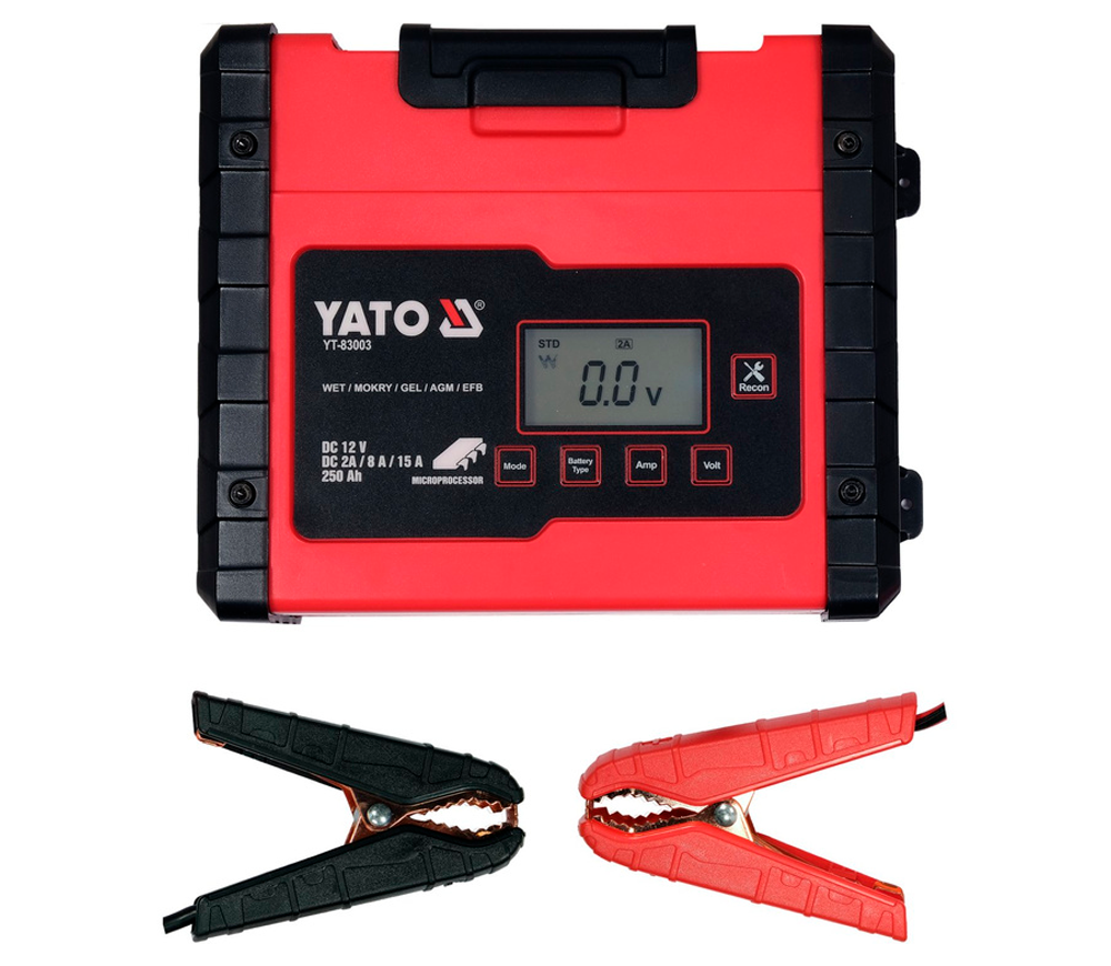 Зарядное устройство YATO YT83003 15A 12В photo