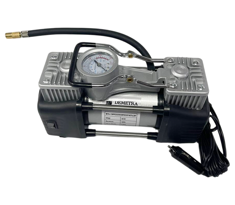 Автокомпрессор Demetra DM12V 200вт 10бар 55л/мин photo 4