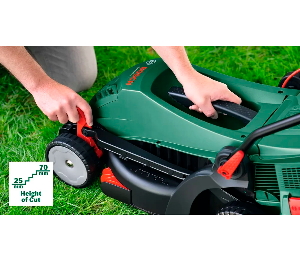 Газонокосилка электрическая BOSCH UniversalRotak 37-570 1400вт 370мм photo 2