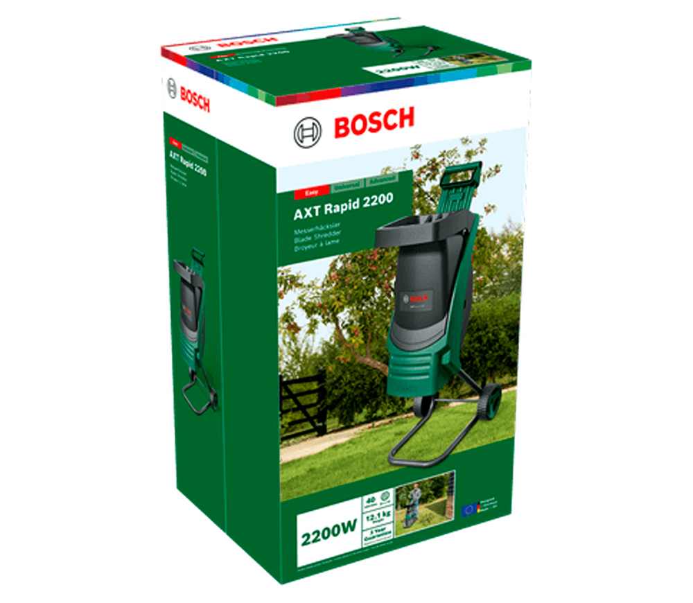 Измельчитель веток BOSCH AXT RAPID 2200 2200вт photo 0