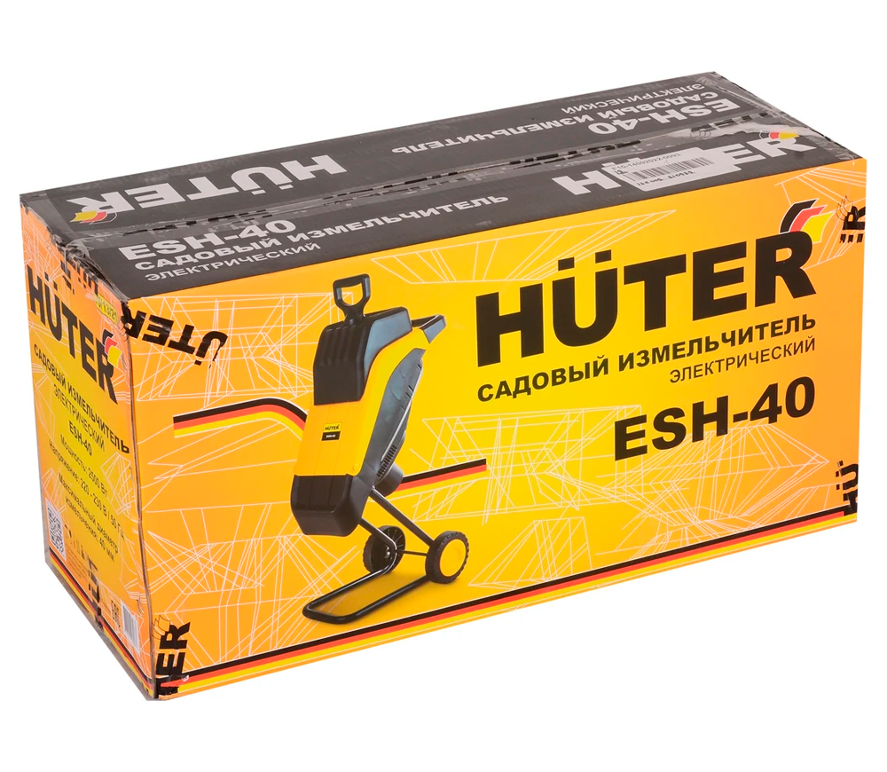 Измельчитель веток HUTER ESH-40 2500вт photo 4