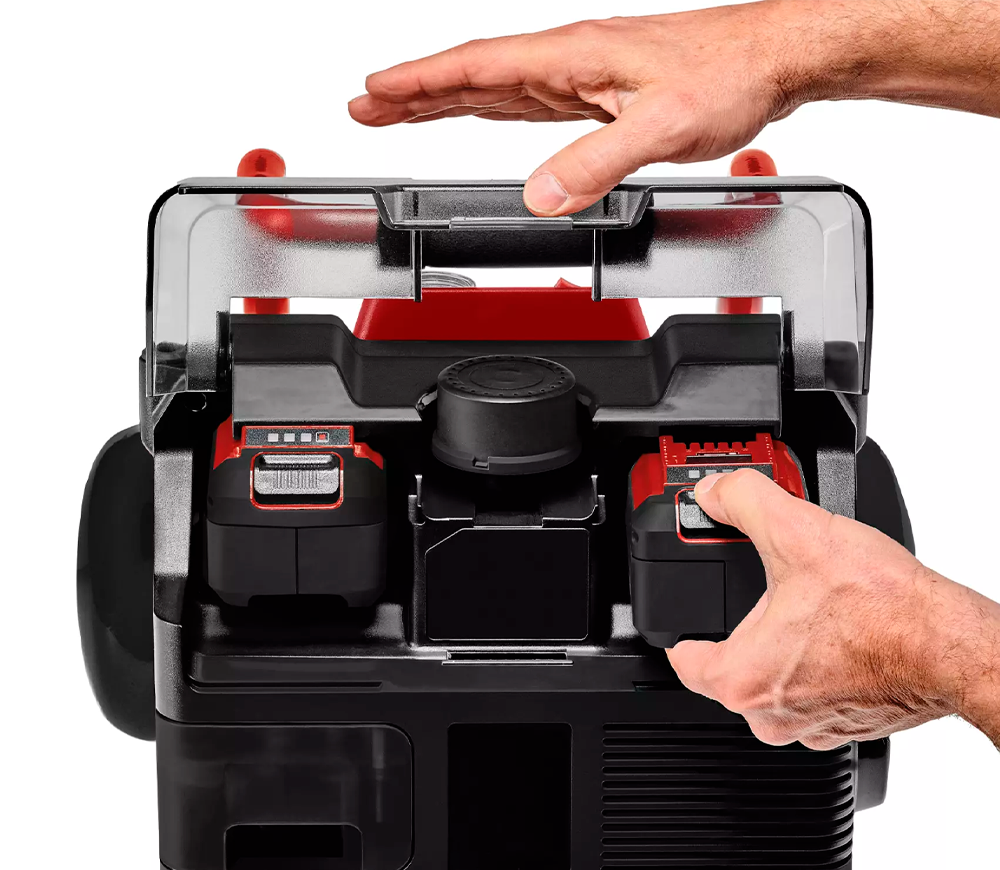 Compresor сu acumulator (fără bat) EINHELL TE-AC 36/150 Li OF-Solo 150l/min 6L 2x18V photo 1