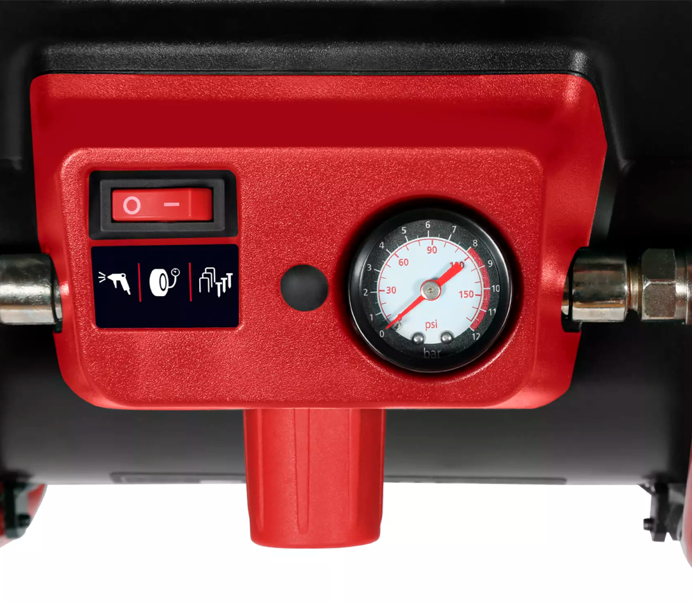 Compresor сu acumulator (fără bat) EINHELL TE-AC 36/150 Li OF-Solo 150l/min 6L 2x18V photo 3