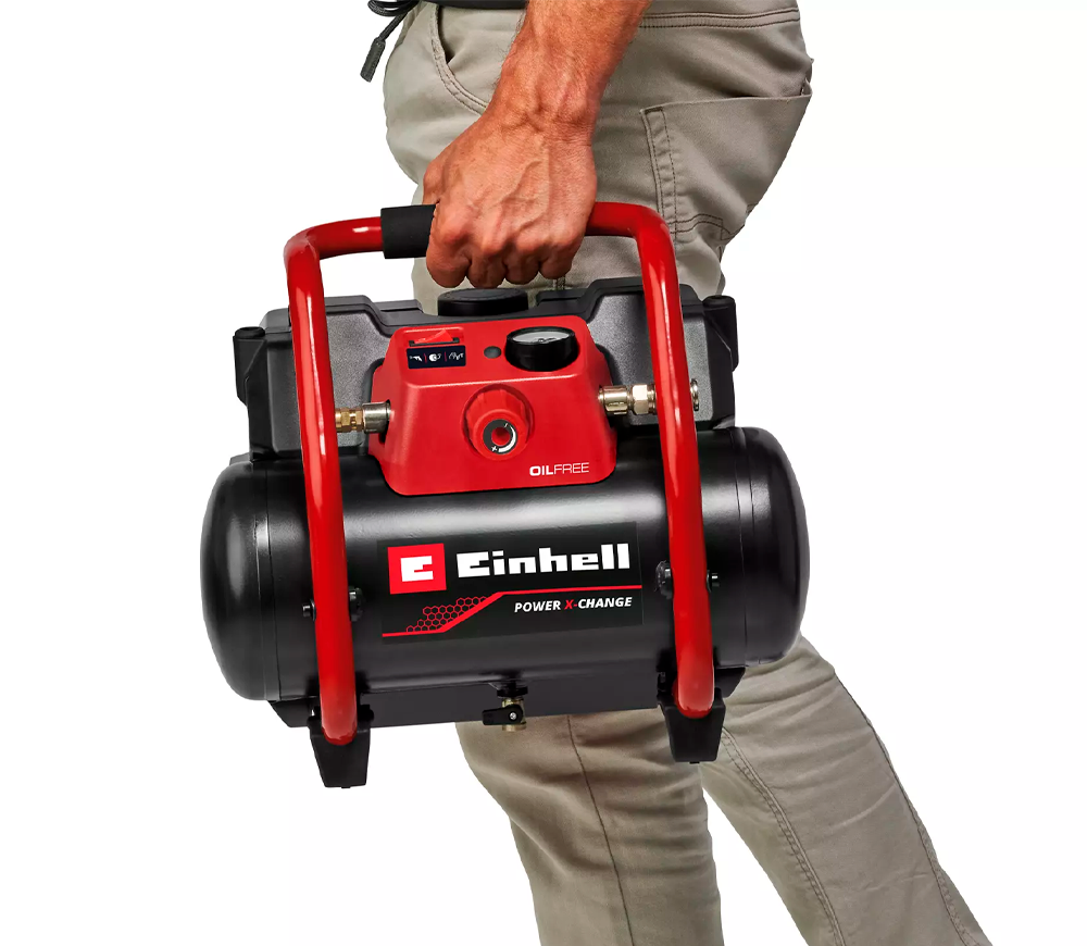Compresor сu acumulator (fără bat) EINHELL TE-AC 36/150 Li OF-Solo 150l/min 6L 2x18V photo 4