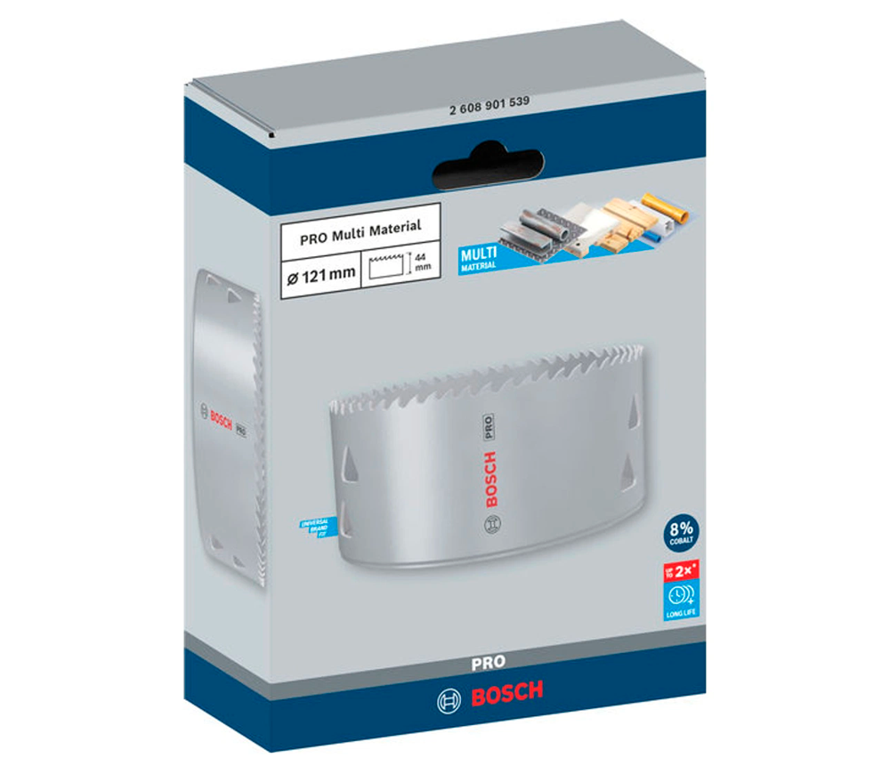 Коронка BOSCH 2608901539 121мм photo 0