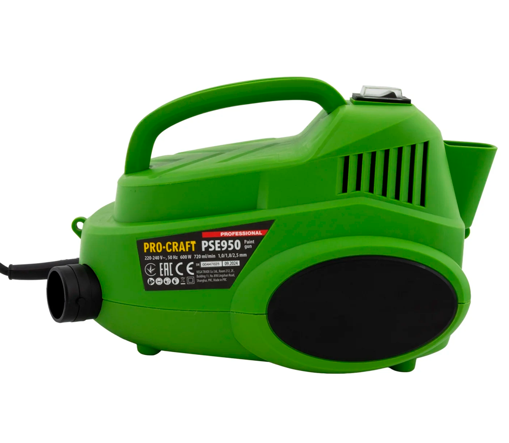 Краскопульт ProCraft PSE950 600вт photo 5