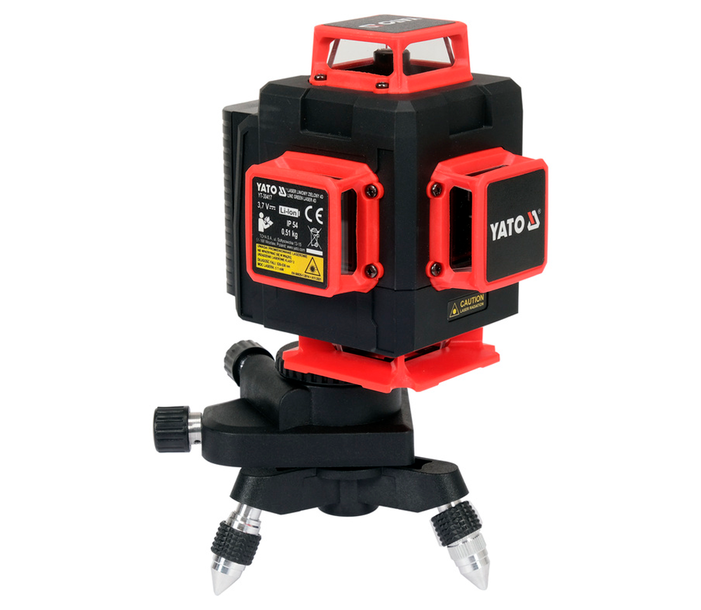 Nivelă cu laser YATO YT30417 4fascicole 30m photo 7