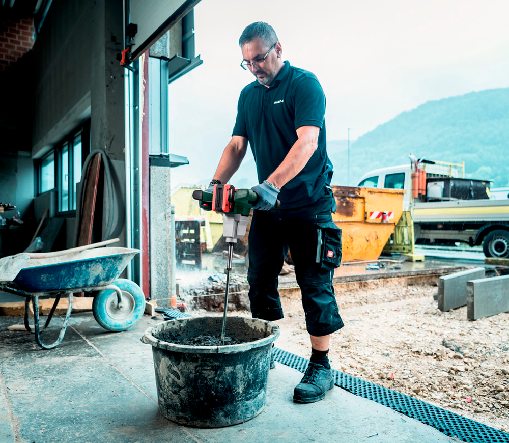 Миксер строительный  аккумуляторный (без АКБ) METABO RW18 LTX Bl 140-2 18В photo 3