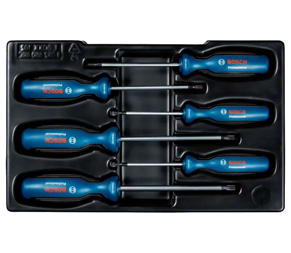 Набор отверток 6 шт BOSCH TX Professional TX10-TX40 photo 0