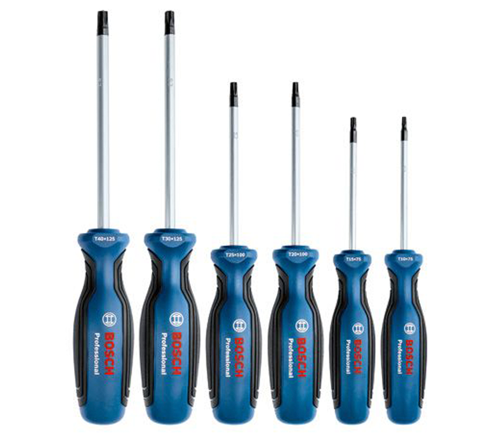 Набор отверток 6 шт BOSCH TX Professional TX10-TX40 photo 1