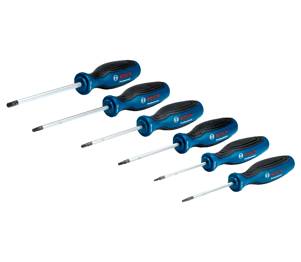 Набор отверток 6 шт BOSCH TX Professional TX10-TX40 photo