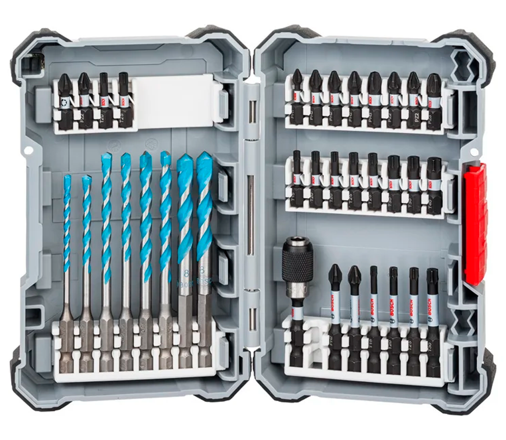 Set burghiuri și biți universal BOSCH Impact Control 3-8mm Oțel photo