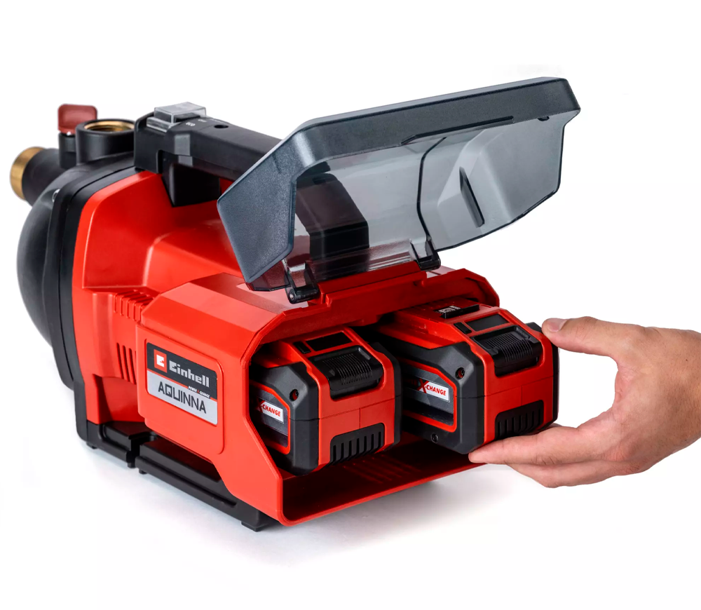 Pompă de grădină cu acumulator (fără bat) EINHELL AQUINNA PXC SOLO 2x18V 3000l/h photo 2