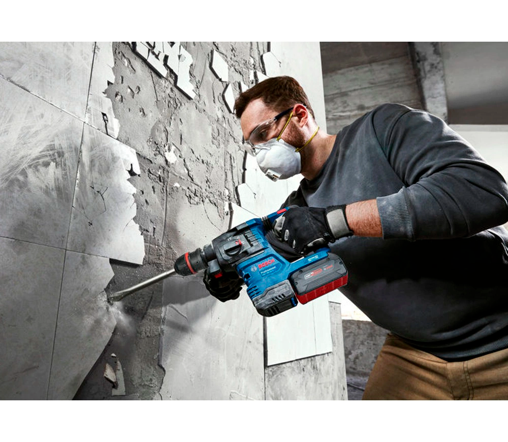 Перфоратор аккумуляторный (без АКБ) BOSCH ONECHUCK GBH 18V-22 X 2Дж 18В photo 1