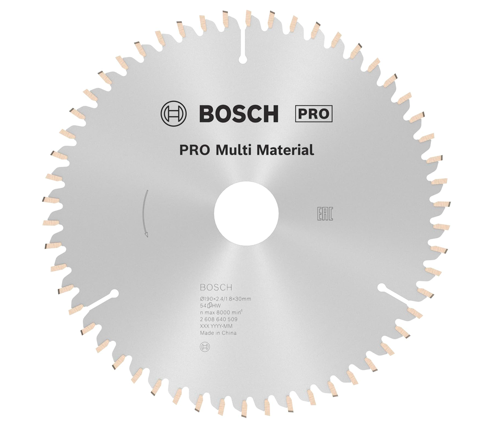 Пильный диск BOSCH MultiMaterial 190мм 2.4мм photo