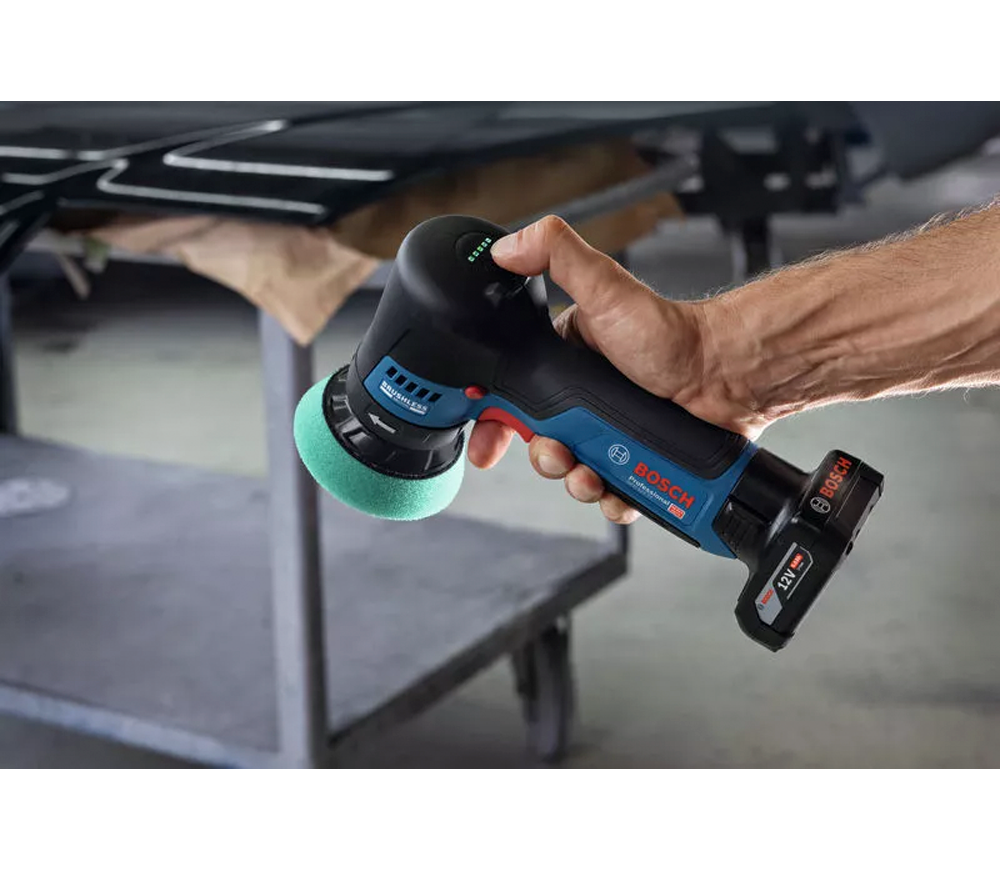 Mașină de polișat fără fir (fără fir) BOSCH GPO 12V-77 77mm 12V photo 5
