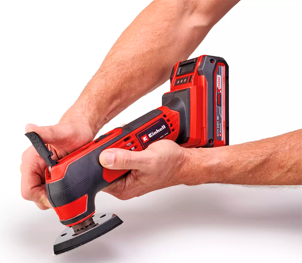 Uneltă multifuncțională fără fir (fără bat) EINHELL TE-MG 18/1 Li - Solo 18V 33000osc/min photo 4