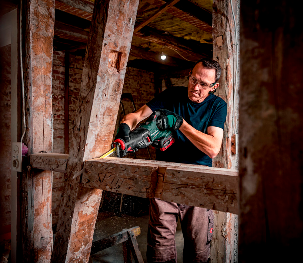 Сабельная пила аккумуляторная METABO SSEP 18 LT BL 18В photo 2