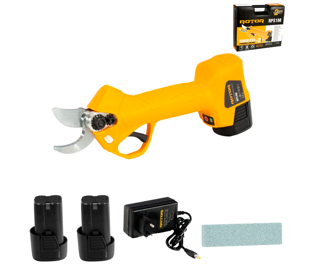 Ножницы аккумуляторные ROTOR RPS168 16В 1.5Ач photo 0