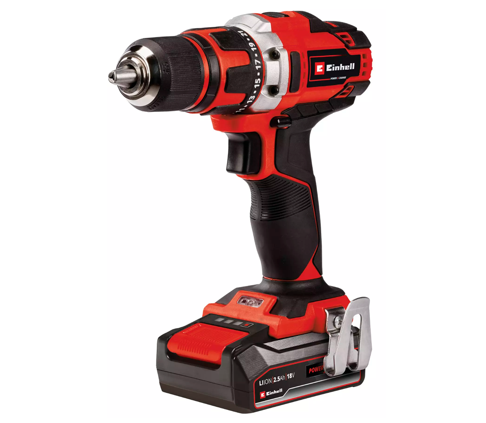 Mașină de înșurubat cu acumulator EINHELL TE-CD 18/40-1 Li 18V 2.5Ah photo