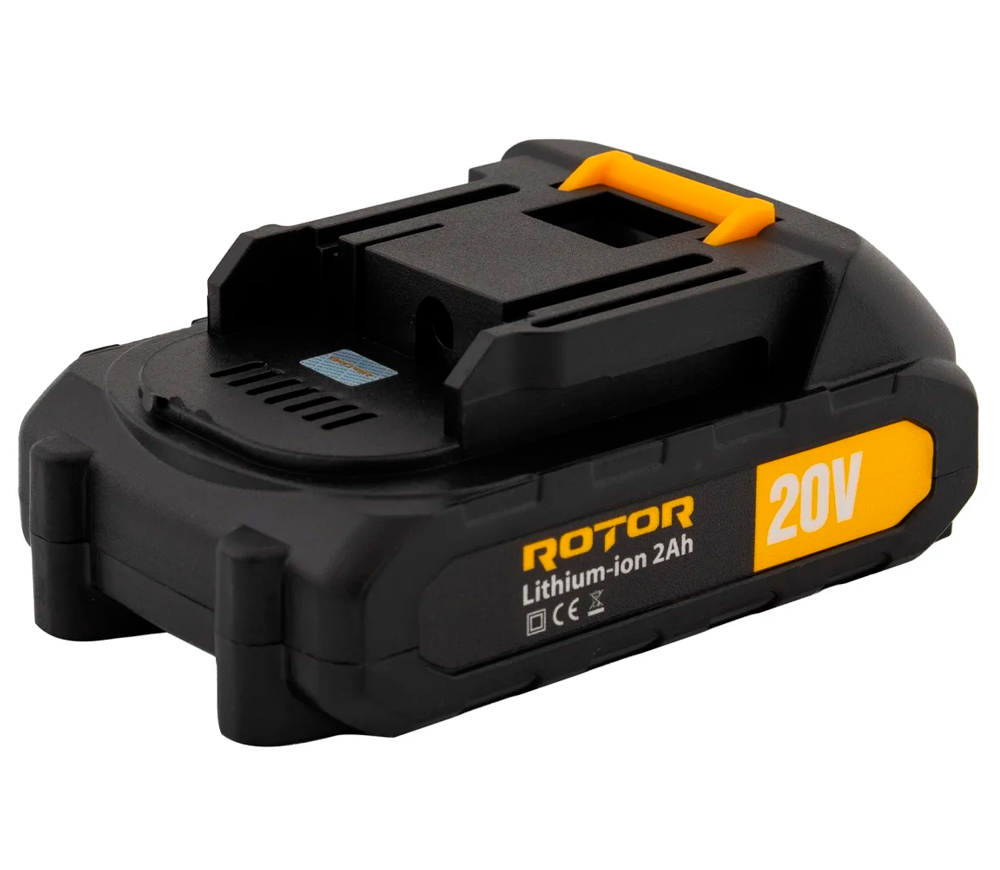 Încărcător cu 2 acumulatoare ROTOR RCB-20V 18V 2A photo 1