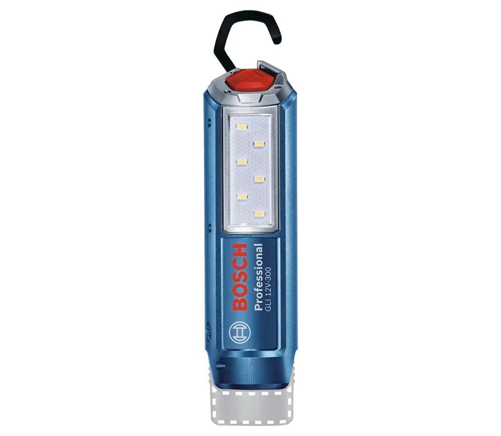 Фонарь строительный аккумуляторный BOSCH GLI 12V-300 300лм 12В photo 1