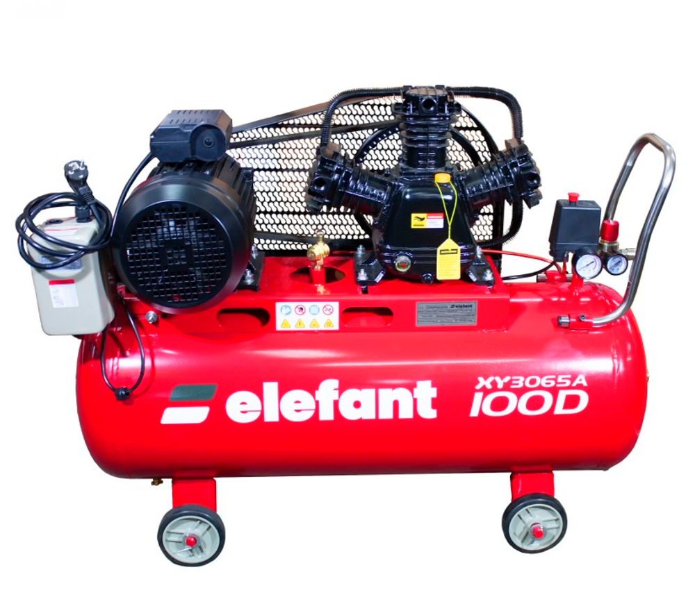 Компрессор Elefant 3065A-100D 500л/мин 100л photo