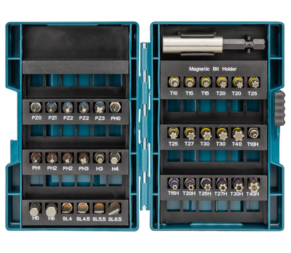 Set burghiuri și biți universal MAKITA B-53908 PH/PZ/SL/TX photo 1