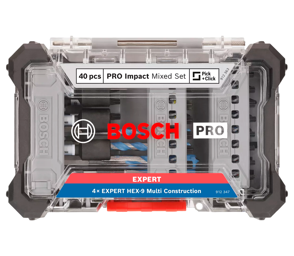 Set biți BOSCH  PRO Impact Mixed Set PH/PZ/TX 25/55mm photo 1