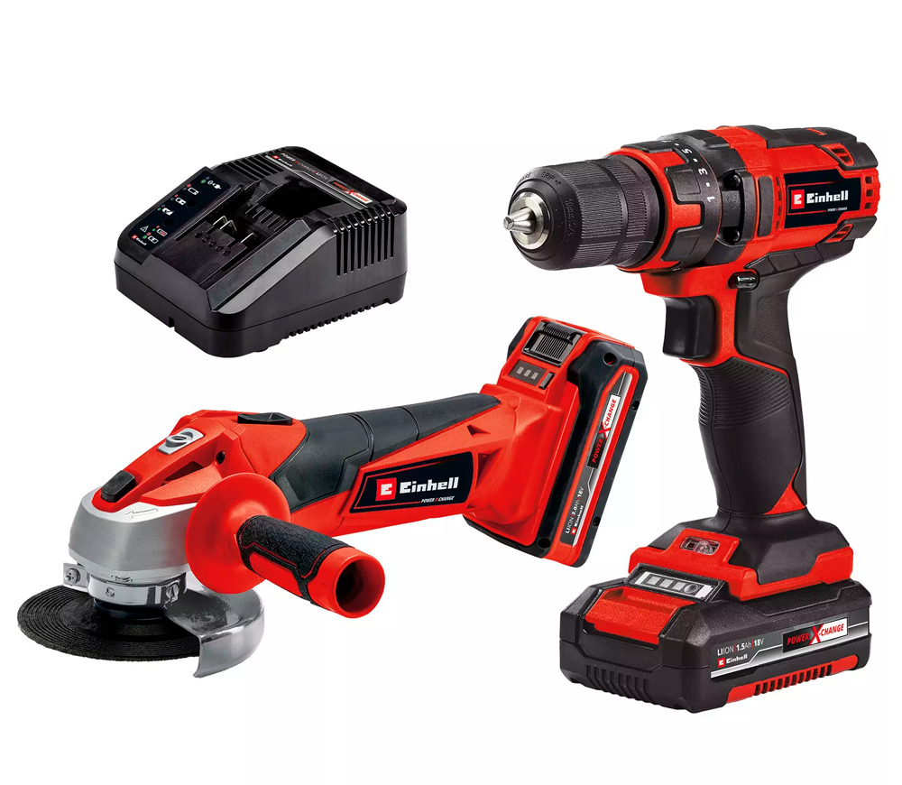 Set de unelte cu acumulator EINHELL TC-TK 18 Li Kit photo