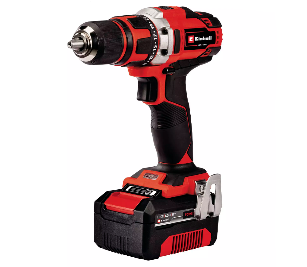 Set de unelte cu acumulator EINHELL TE-TK 18/2 Li Kit (CD+AG) photo 2