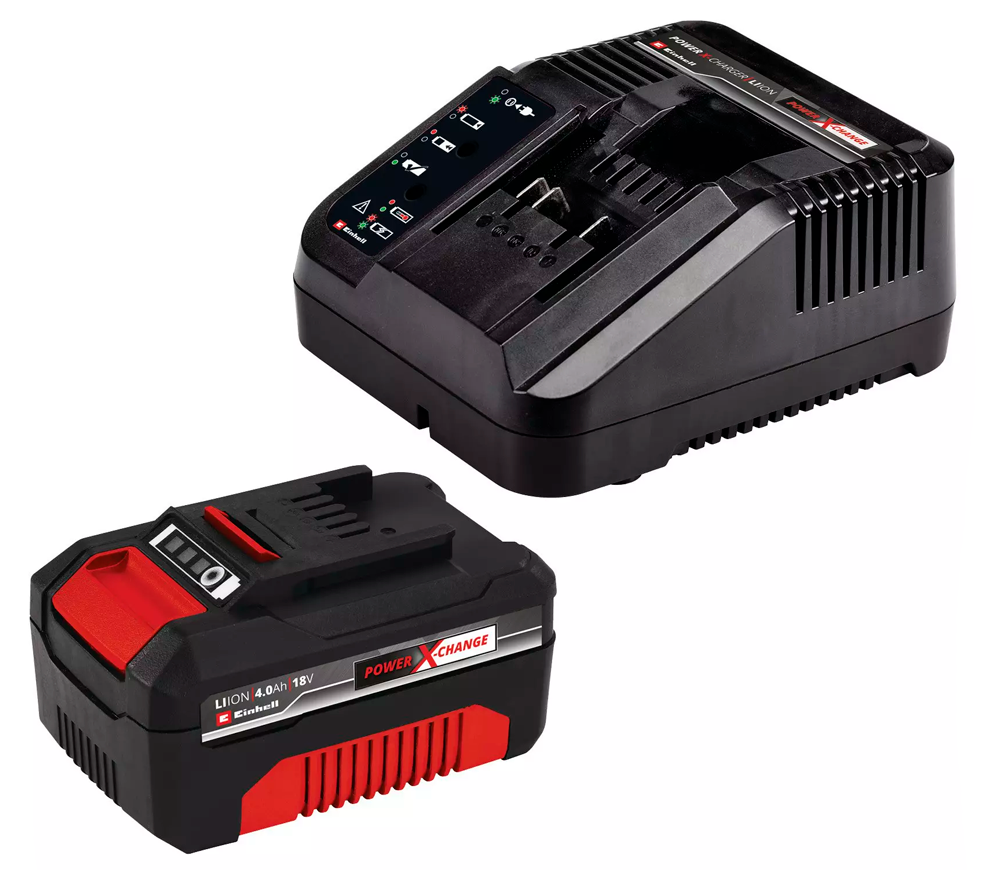 Set de unelte cu acumulator EINHELL TE-TK 18/2 Li Kit (CD+AG) photo 3