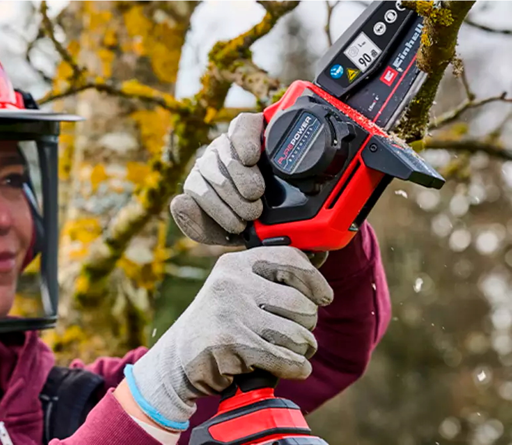 Fierăstrău cu lanț cu acumulator (fără bat) EINHELL GE-PS 18/15 Li BL-Solo 158mm 18V photo 4