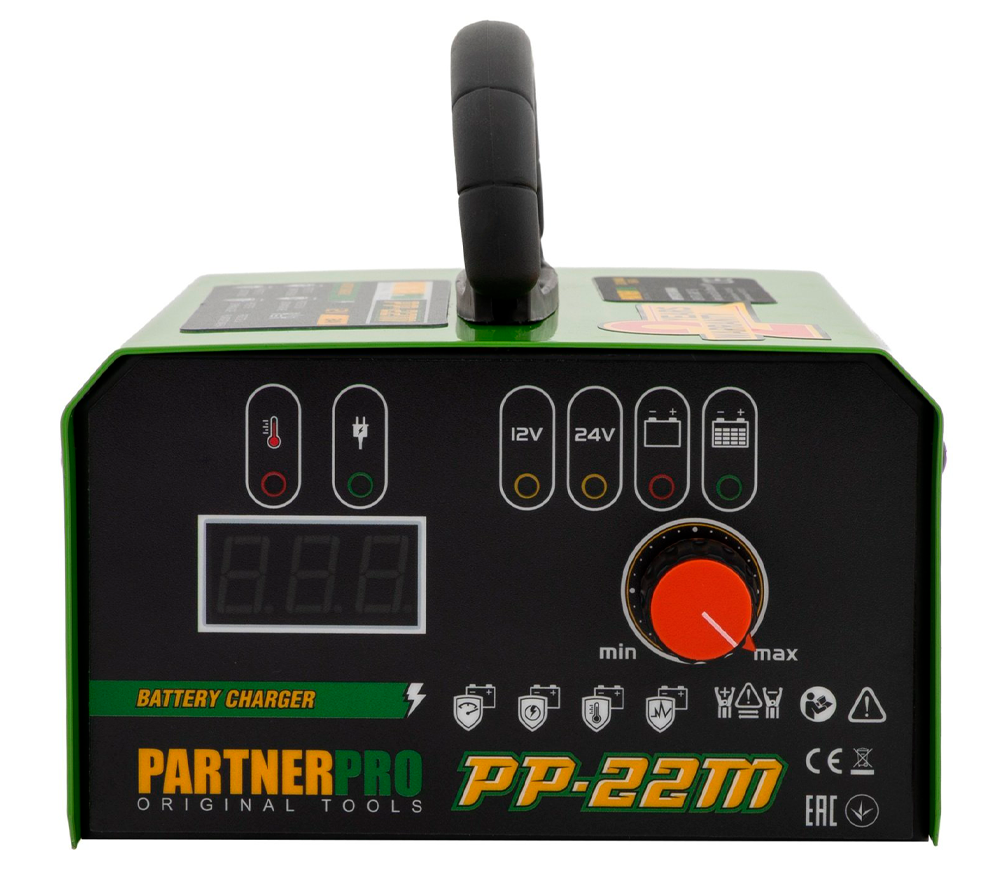Incarcator acumlator PARTENERPRO PP-22M 20A 12/24V photo 2