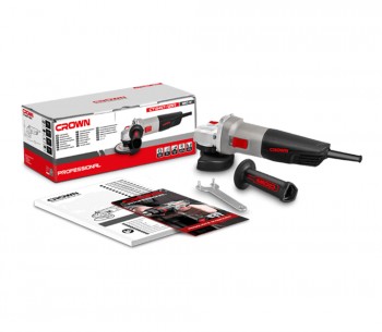 Угловая шлифмашина CROWN CT13497-125R 860вт 125мм photo 1