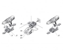 Шуруповерт аккумуляторный CROWN CT21081H-2 BMC 12В 2Ач photo 9