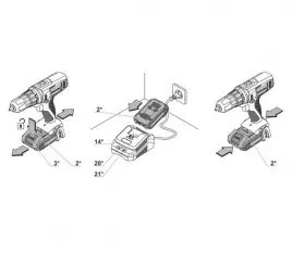 Шуруповерт аккумуляторный CROWN CT21091HX-2 BMC 20В 2Ач photo 7