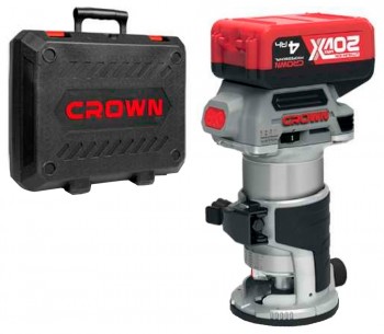 Фрезер аккумуляторный CROWN CT26010HX 13мм 20В photo 0