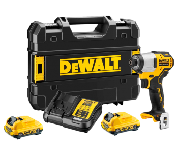 Mașină de înșurubat cu acumulator DEWALT DCF801D2-QW 12V 2.0Ah photo