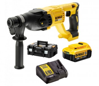 Перфоратор аккумуляторный DEWALT DCH133M1-QW 2.6Дж 18В 4Ач photo 1