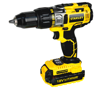 Mașină de înșurubat cu acumulator STANLEY SCD201D2K 18V 2.0Ah photo