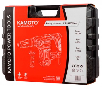 Перфоратор KAMOTO KRH 4216MAX 1600вт SDS-MAX photo 6
