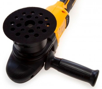 Полировальная машина аккумуляторная DEWALT DCM848P2 125мм 18В 5Ач photo 3