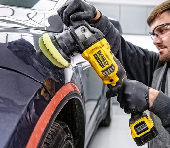 Полировальная машина аккумуляторная DEWALT DCM848P2 125мм 18В 5Ач photo 7