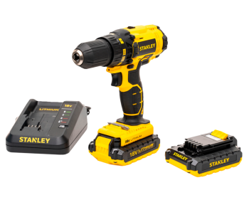 Mașină de înșurubat cu acumulator STANLEY SCD20S2K 18V 1.5Ah photo