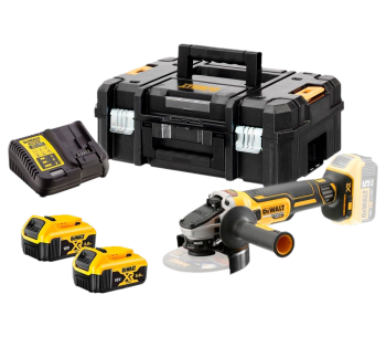 Угловая шлифмашина аккумуляторная DEWALT DCG405P2 125мм 18В 5Ач photo