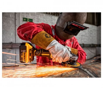 Угловая шлифмашина аккумуляторная DEWALT DCG405P3 125мм 18В 5Ач photo 6