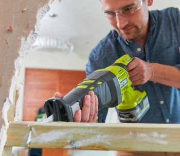 Сабельная пила аккумуляторная (без аккумуляторов) RYOBI R18RS-0 18В photo 4